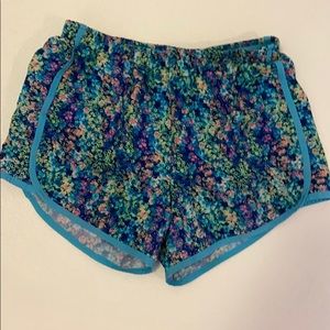 Girls Reebok running shorts L 12-14